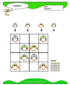Sudoku Çocuk Bulmacaları